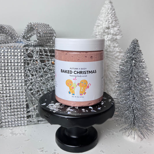 Baked Christmas Foaming Body Scrub