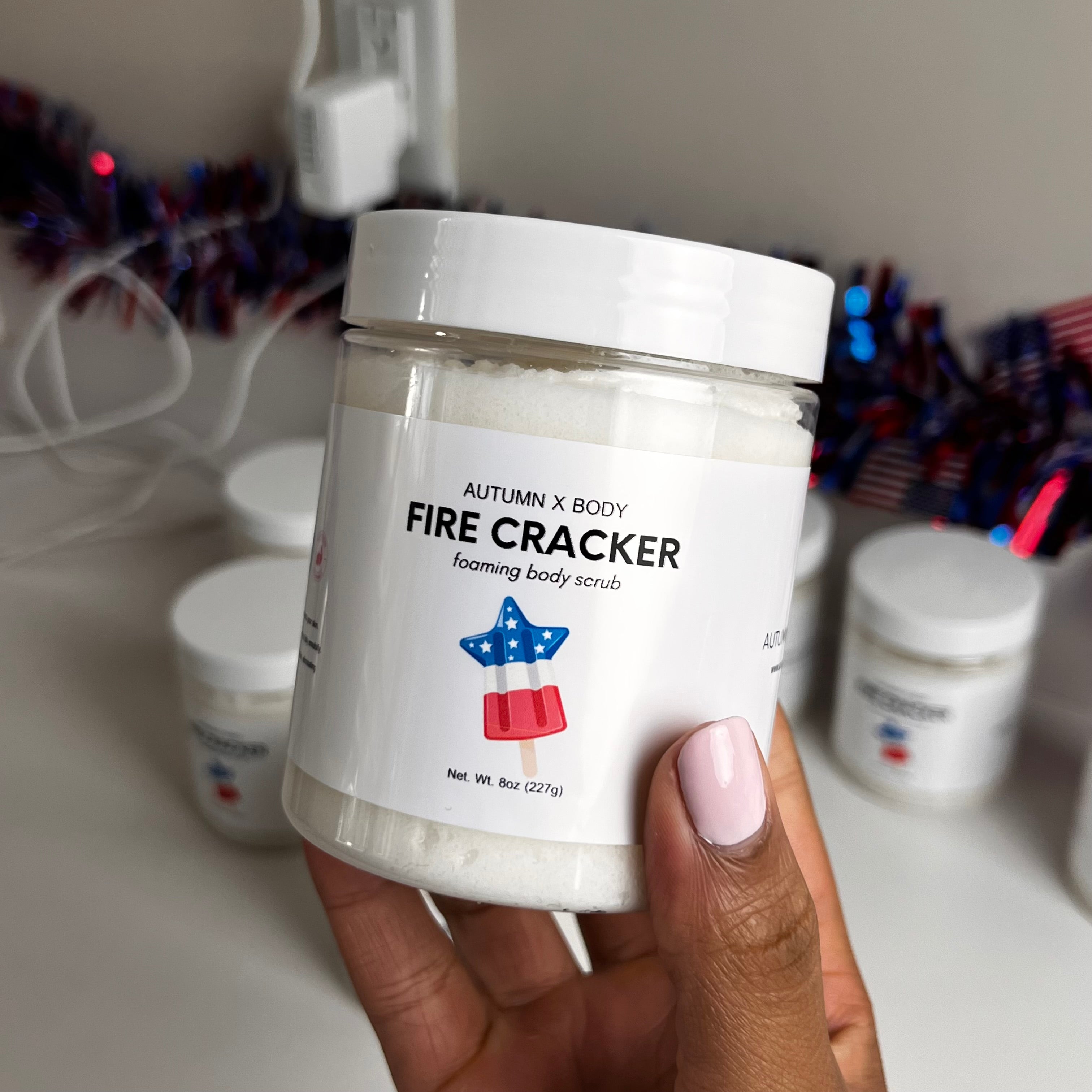 Fire Cracker Foaming Body Scrub